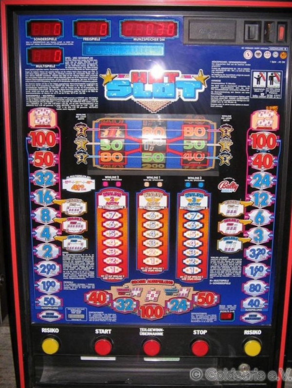 Hot Slot, Rototron, Bally Wulff, 1994